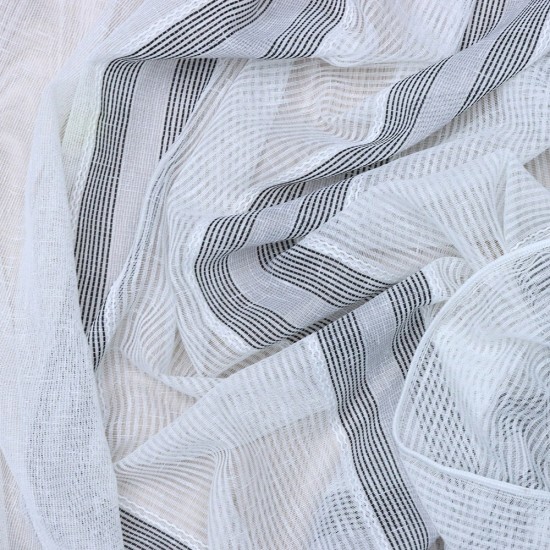 Lane 140x260 cm Wholesale Rustic Sewn Tulle Curtain Living and Bedroom Curtains 6 Models 100% Polyester